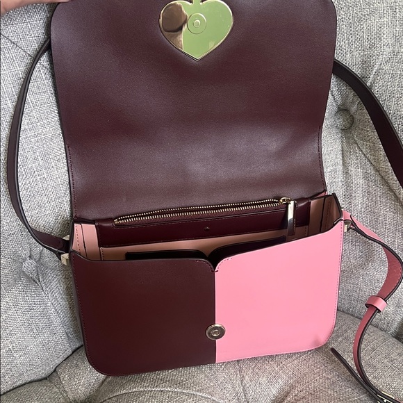 Kate Spade Pink and Brown Women's Bag NWOT - Picture 11 of 12